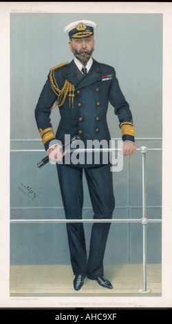 Prinz Louis von Battenberg Stockfoto