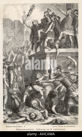 Veranstaltungen alte Rom Stockfoto