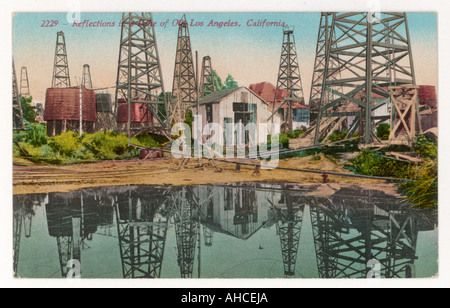 Öl-Los Angeles Stockfoto