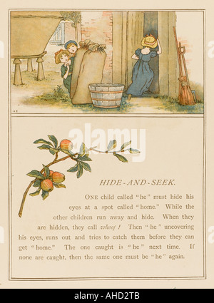 Hide And Seek 1889 Stockfoto