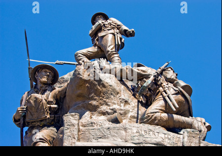 Oldham Kriegerdenkmal, Greater Manchester UK. Stockfoto