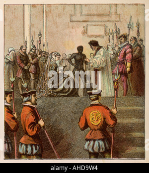 Ausführung von Mary Q s Stockfoto