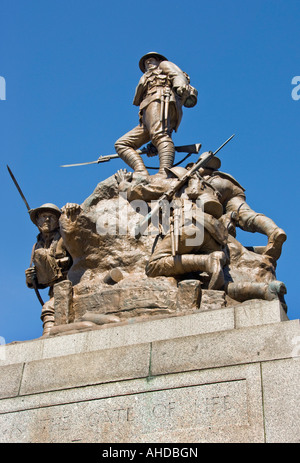 Oldham Kriegerdenkmal, Greater Manchester UK. Stockfoto