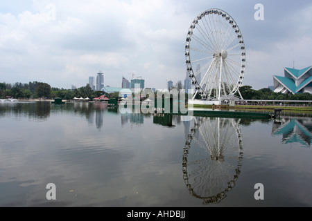 Auge auf Riesenrad von Malaysia in Kuala Lumpur Malaysia Stockfoto