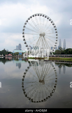 Auge auf Riesenrad von Malaysia in Kuala Lumpur Malaysia Stockfoto