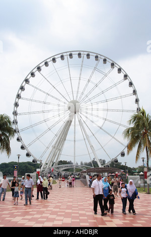 Auge auf Riesenrad von Malaysia in Kuala Lumpur, Malaysia. Stockfoto