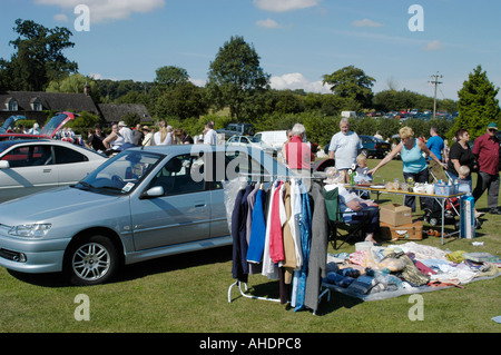 Flohmarkt Wytham Oxford Stockfoto