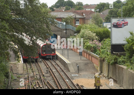 Epping-Station am Ende der Central Line Stockfoto