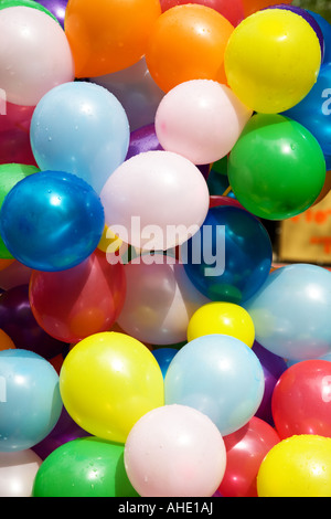 Bunte Luftballons Luft Baloons Festival Nowosibirsk Mai 2005 Stockfoto