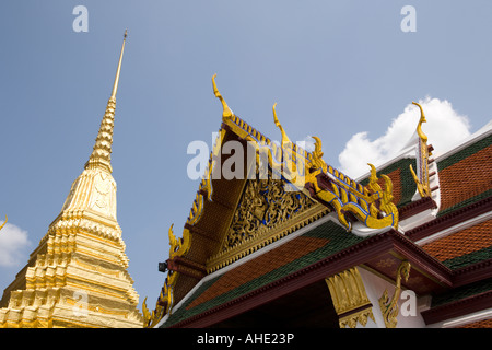 Architektonische Bauwerke im Grand Palace Stockfoto