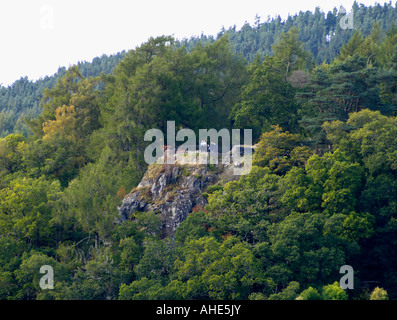 Die Königinnen anzeigen Loch Tummel Perthshire Schottland Stockfoto