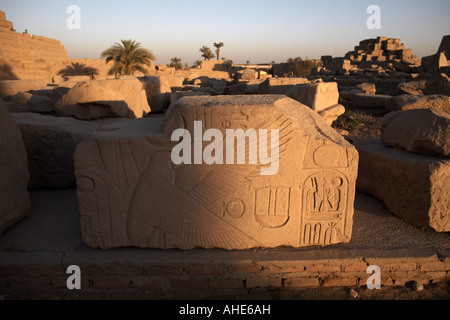 Karnak-Tempel Stockfoto