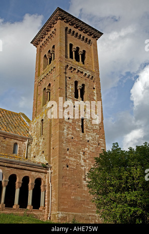 Kirche St. Catherine, Hoarwithy, Herefordshire. Stockfoto