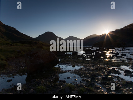 Wastwater im Morgengrauen Stockfoto