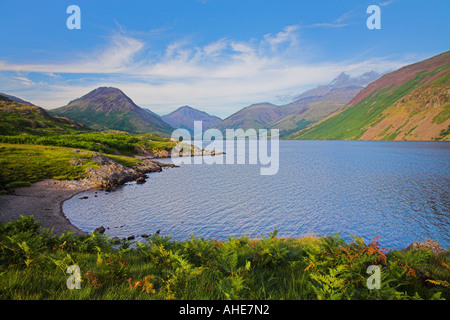 Wastwater und Wasdale Head im englischen Lake District Stockfoto