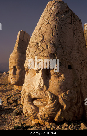 Herakles Kopf Statue in der Türkei Berg Nemrud. Stockfoto