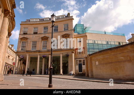 BLICK AUF DIE THERMAE SPA BATH UK Stockfoto