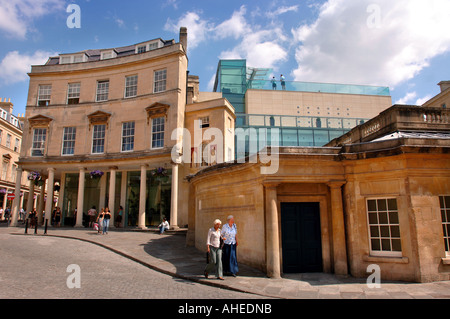 BLICK AUF DIE THERMAE SPA BATH UK Stockfoto