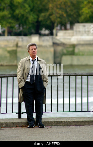 Legendären Hollywood-Schauspieler Dustin Hoffman einen Film 'letzte Chance Harvey"in London Stockfoto