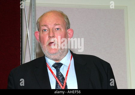 Charles Clarke Labour MP für Norwich Süd- und Bildung Arbeitskonferenz Bournemouth Okt 2003 Stockfoto