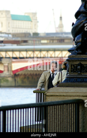 Legendären Hollywood-Schauspieler Dustin Hoffman einen Film 'letzte Chance Harvey"in London Stockfoto