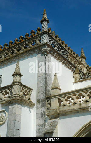 Fassade des Museu da Rainha D. Leonor im ehemaligen Kloster Unserer Lieben Frau von der Empfängnis in der Stadt Beja in Alentejo, Portugal Stockfoto