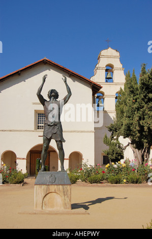 Mission San Juan Bautista State Park CA USA Stockfoto