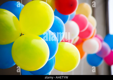 Bunte Luftballons Luft Baloons Festival Nowosibirsk Mai 2005 Stockfoto