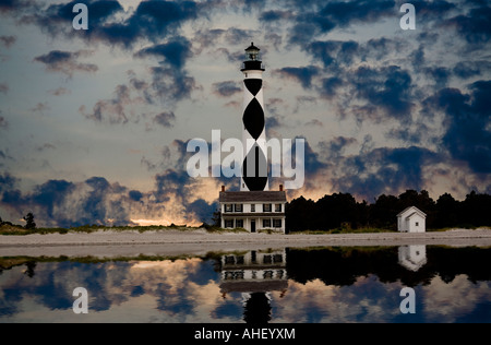 Cape Lookout, Outer Banks, North Carolina Stockfoto