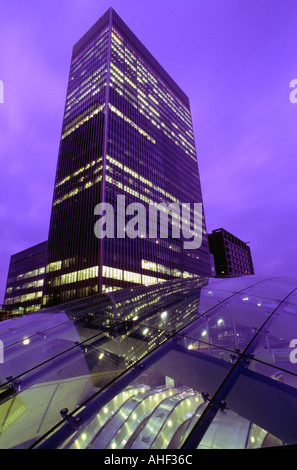 25 Bank Street, Canary Wharf Estate, London, Vereinigtes Königreich Stockfoto