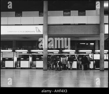 Flughafen Check-In Stockfoto