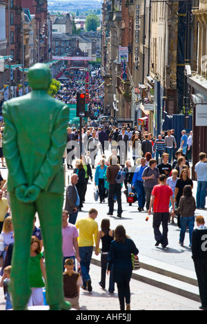 Stadtzentrum von Buchanan Street Glasgow Schottland Stockfoto