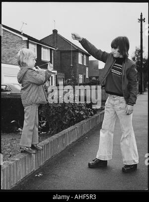 Conkers 1970er Jahre Stockfoto