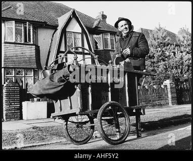 Mobile-Schleifer der 1970er Jahre Stockfoto