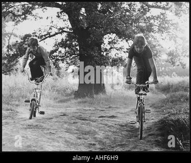 Fahrrad-Tricks Stockfoto