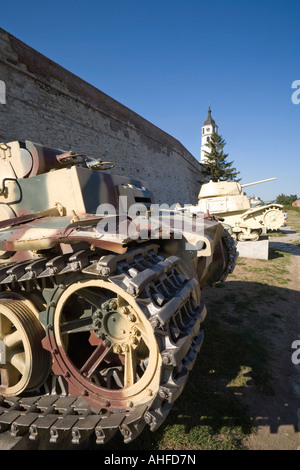 Militärmuseum in der Festung Belgrad Stockfoto