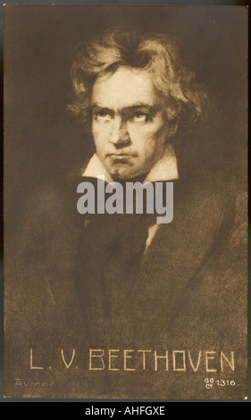 Beethoven-Rumpf Stockfoto