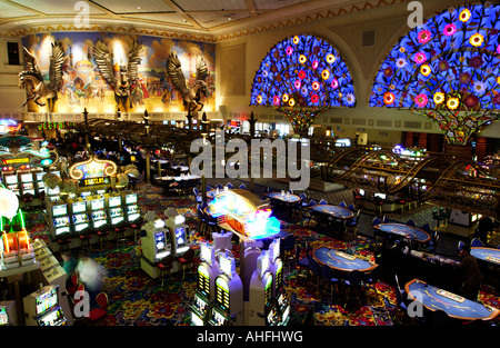 Casino im Aladdin Resort &amp; Casino Las Vegas Stockfoto