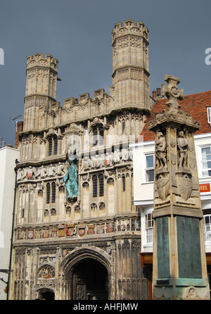 Christuskirche Gateway, Buttermarket, Canterbury, Kent, England Stockfoto