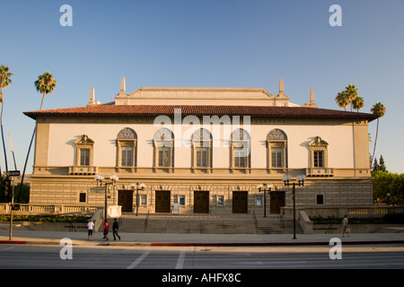 Das Civic Auditorium der Stadt Pasadena, 1931, Los Angeles County, Kalifornien Stockfoto