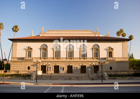 Das Civic Auditorium der Stadt Pasadena, 1931, Los Angeles County, Kalifornien Stockfoto