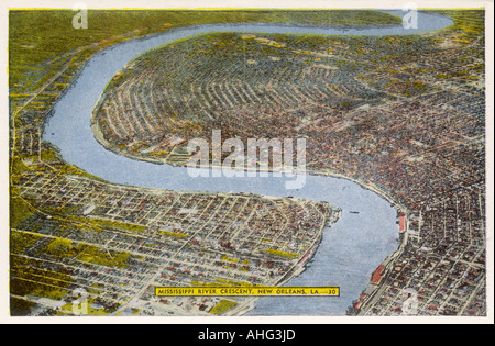 New Orleans-Antenne Stockfoto