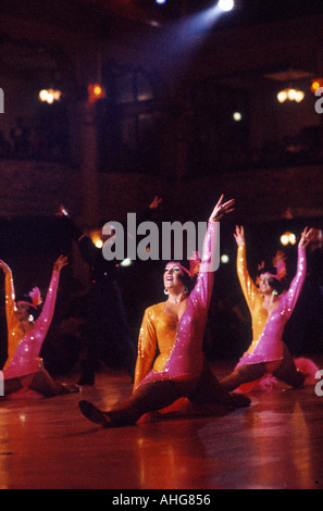 Gesellschaftstanz jährlichen Wettbewerb bei den Wintergärten Ballsaal in Blackpool Stockfoto