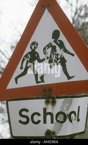 Schule Zeichen Islington green School in Islington-London Stockfoto