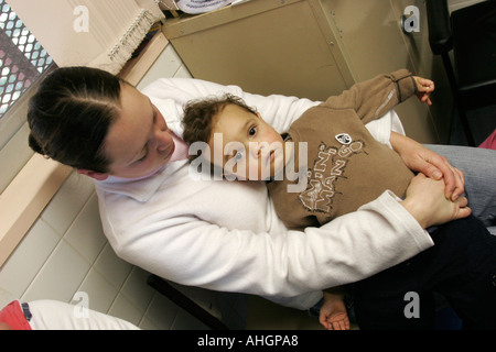 Aboriginal Familien bei La Perouse Sydney Australia Stockfoto