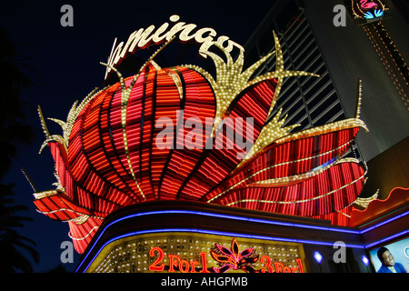 Das Flamingo Hotel und Casino, Las Vegas, USA Stockfoto