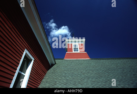 Longview Farm wooden barn near Boston USA Stockfoto