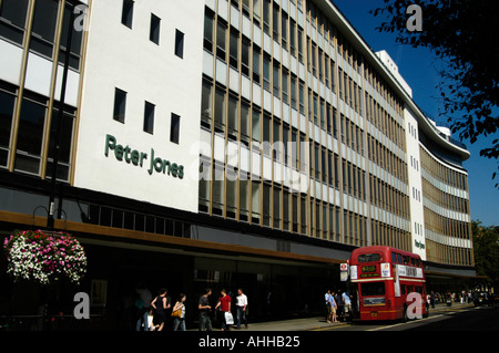 Kaufhaus Peter Jones, London England Großbritannien UK Stockfoto