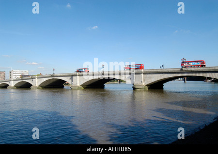 Putney Brücke über den Fluss Themse London England UK Stockfoto