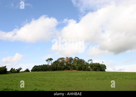 Faringdon Torheit Torheit Hügel in Oxfordshire Stockfoto